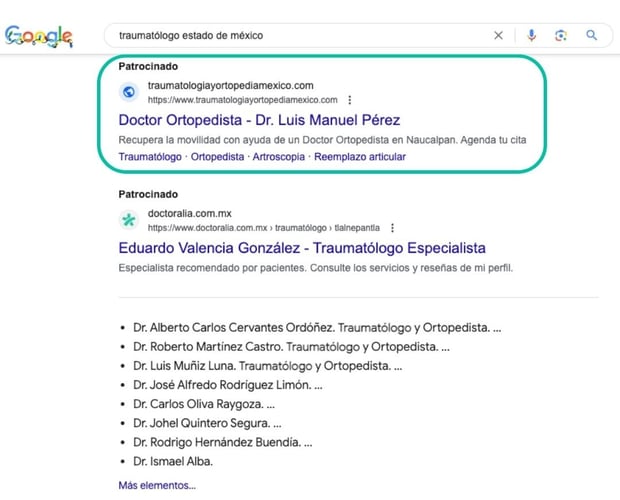 2 Busqueda-en-google-de-traumatologo-estado-de-mexico