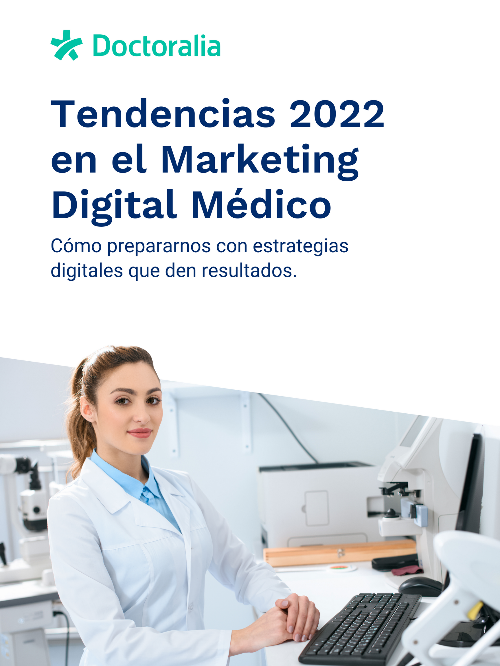 Ebook Tendencias 2022 en el Marketing digital Médico. Portada